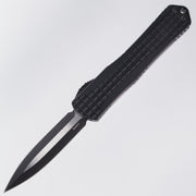 Heretic Manticore X - Black Frag Aluminum - Double Edge Two-Tone Magnacut - H032F-10A-T
