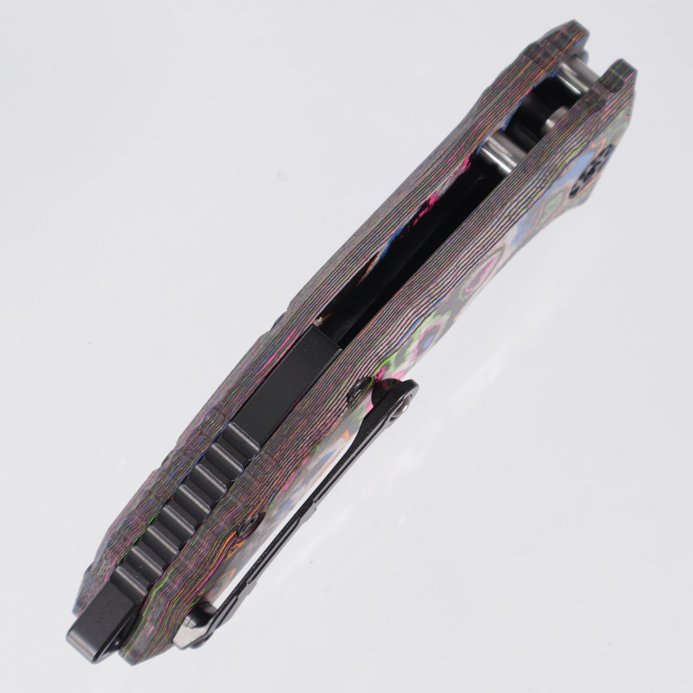 Heretic Medusa V3 Auto Recurve - BROP Exclusive - 80s Camo Carbon - DLC Magnacut - H012-6A-80/CC