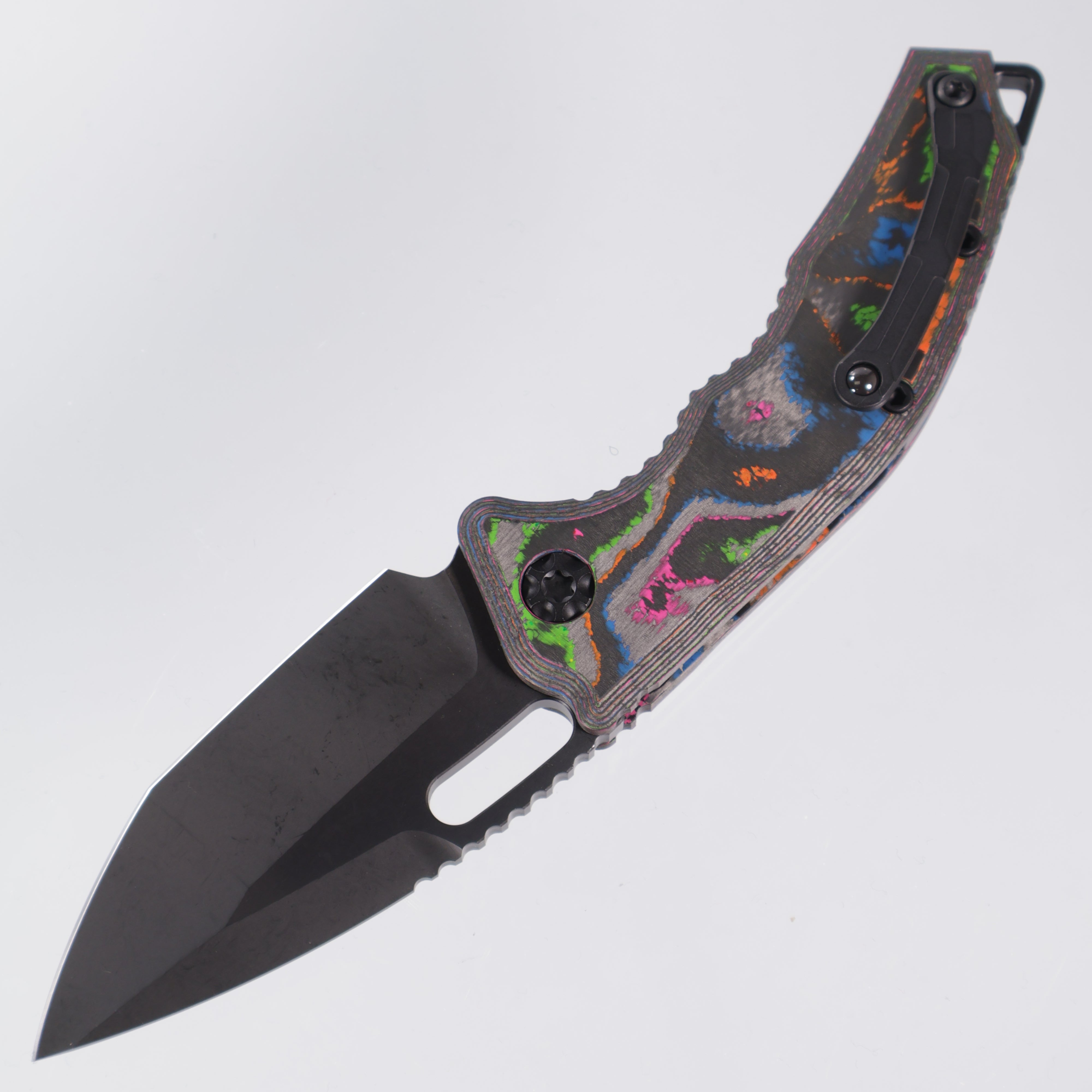 Heretic Medusa V3 Auto Tanto - BROP Exclusive - 80s Camo Carbon