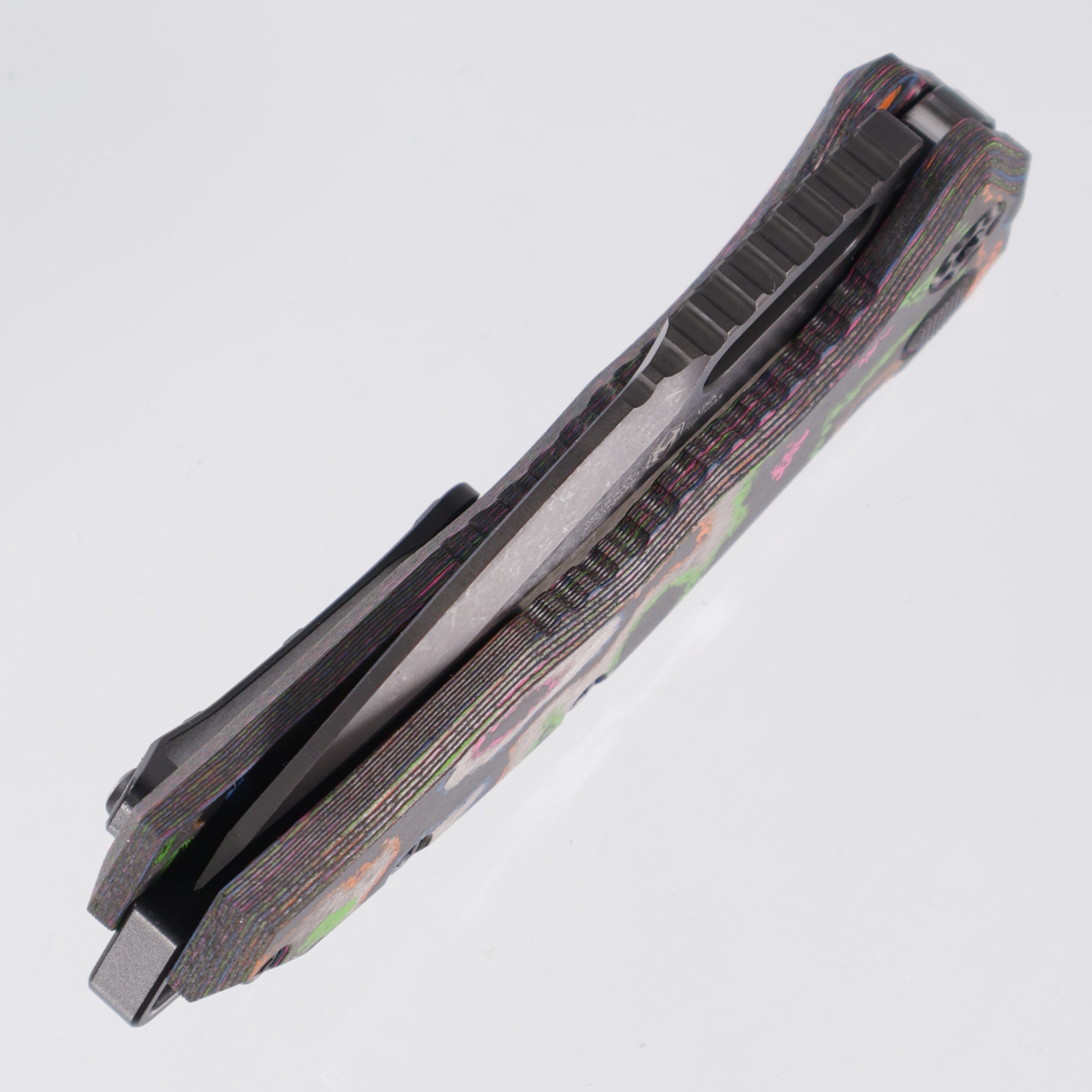 Heretic Medusa V3 Auto Tanto - BROP Exclusive - 80s Camo Carbon - DLC Magnacut - H011-6A-80/CC