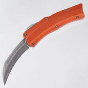 Heretic Roc - Stonewash Magnacut - Orange Aluminum - Curved OTF - H060-2A-ORG