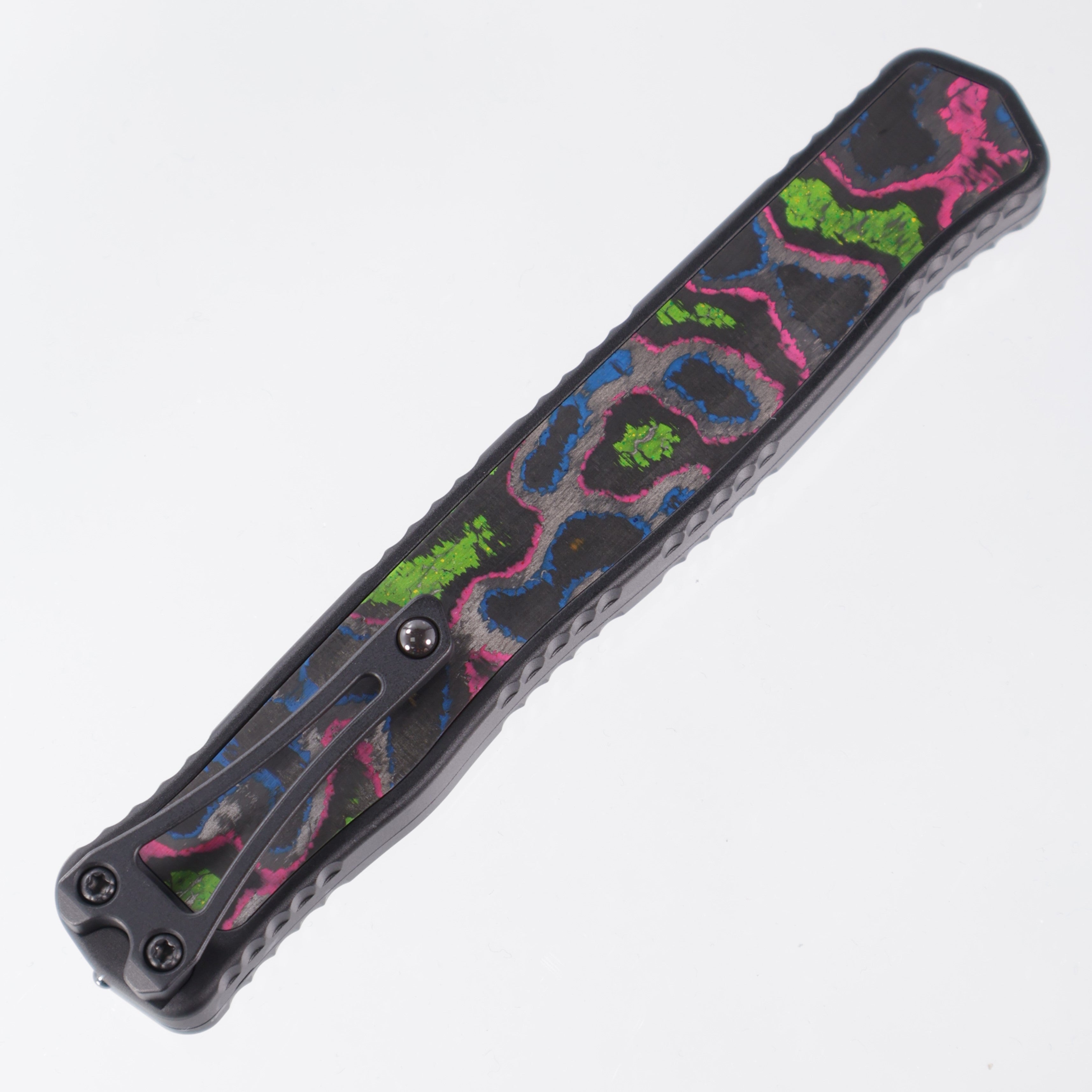 Heretic Cleric 2 - 80s Camo Carbon Inlaid Body & Button - Double