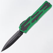 Heretic Colossus - DLC Magnacut Double Edge - Toxic Green Aluminum w/ Grip Tape Inlay - H041-6A-TXGRN