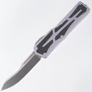 Heretic Colossus - Magnacut Stonewash - Gray Aluminum w/ Grip Tape Inlay - H039-2A-GRAY