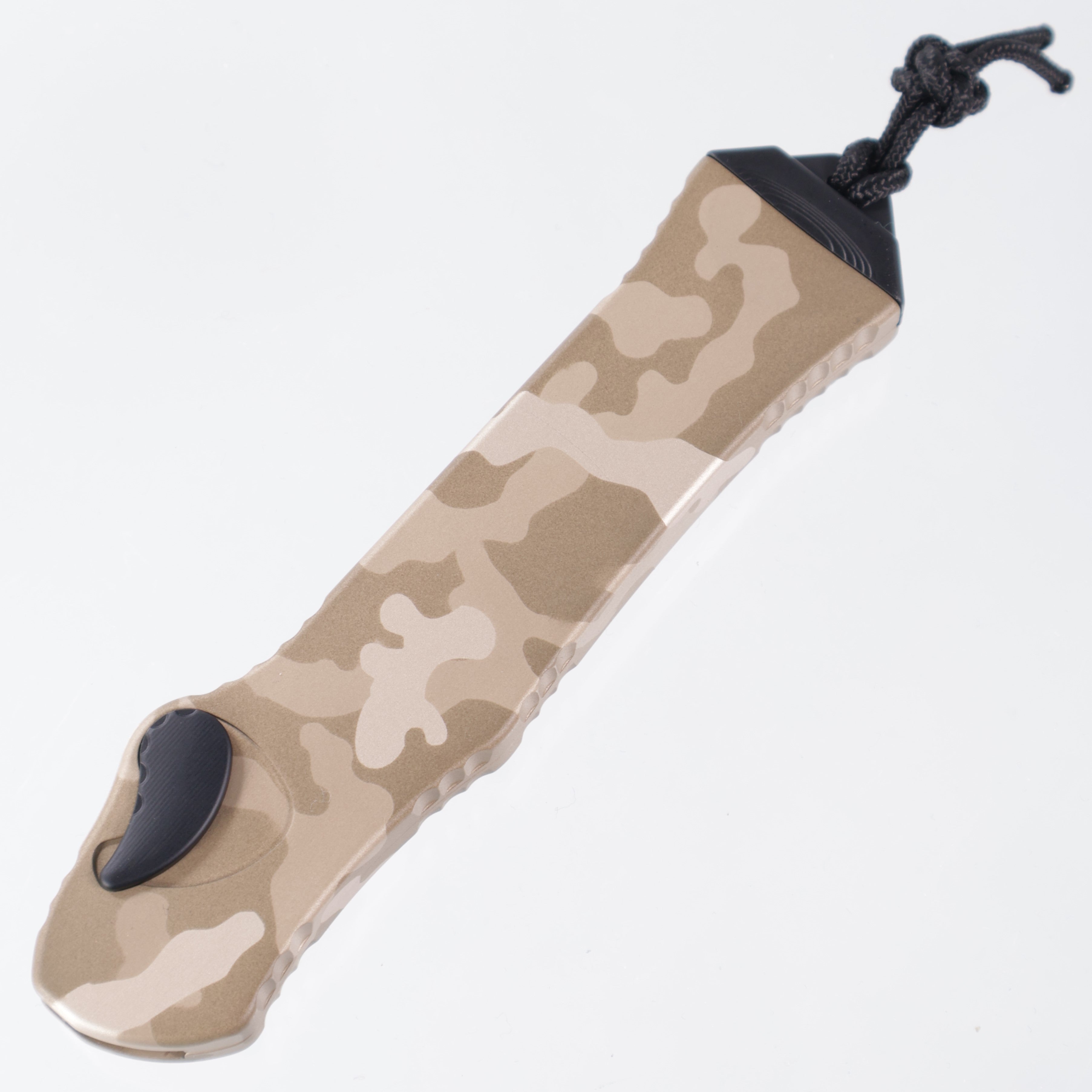 Heretic Hydra V3 - Two-Tone Recurve Magnacut - Tan Camo Aluminum - H008-10A-TCAMO