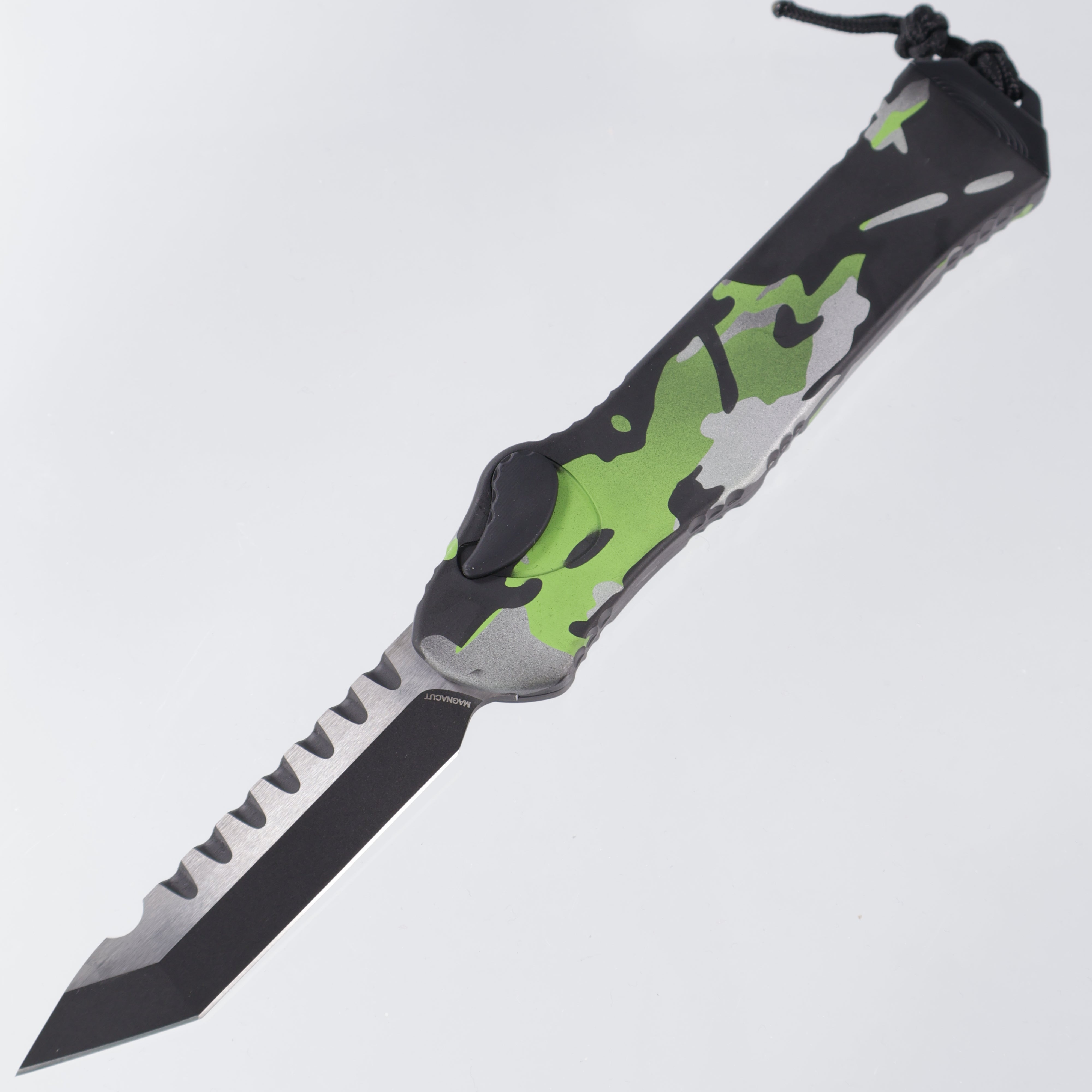Heretic Hydra V3 - Heretic Camo Aluminum - Tanto Two-Tone Magnacut - H006-10A-HCAMO