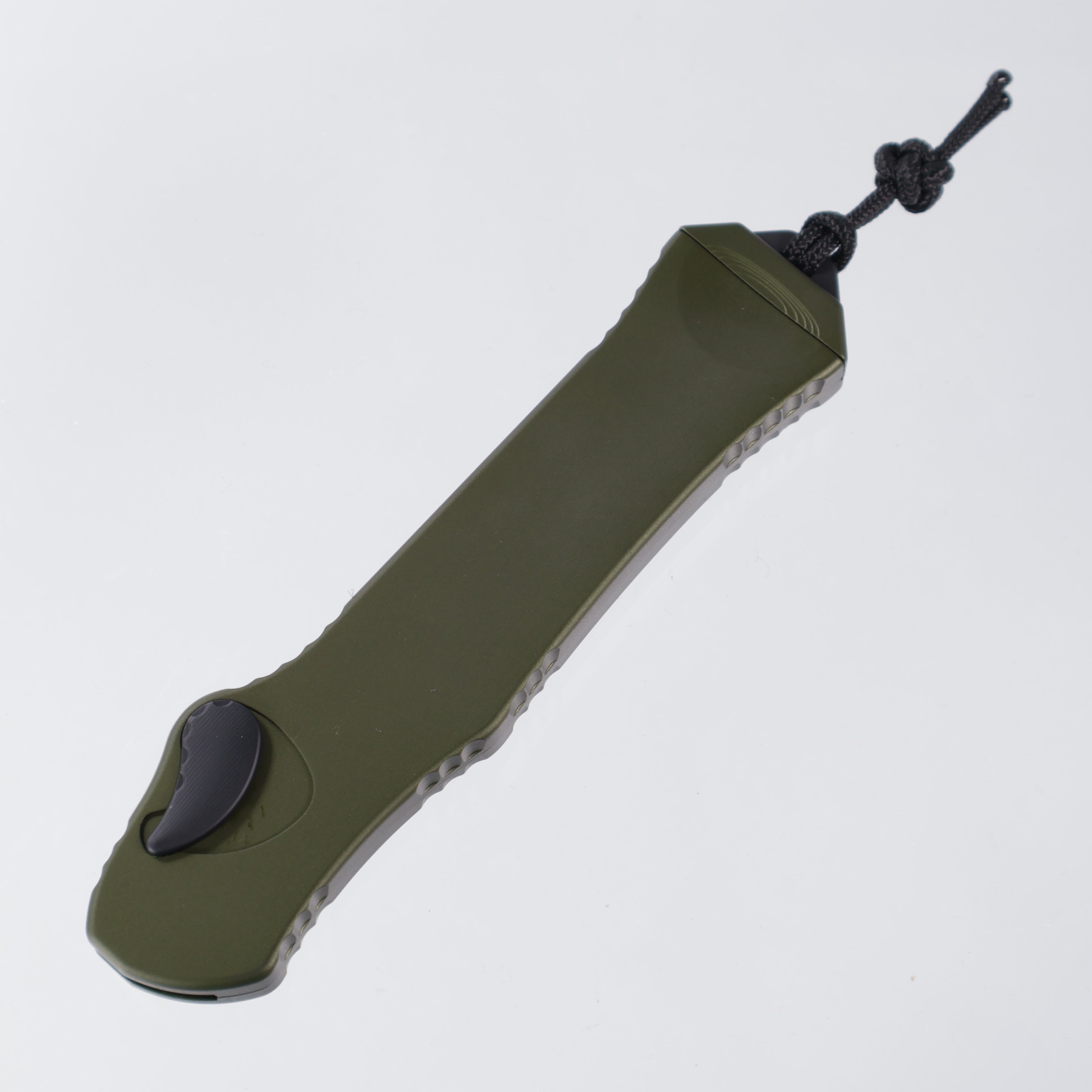 Heretic Hydra V3 - Tanto DLC Two-Tone Magnacut Partial Serrate - OD Green Aluminum - H006-11B-GRN
