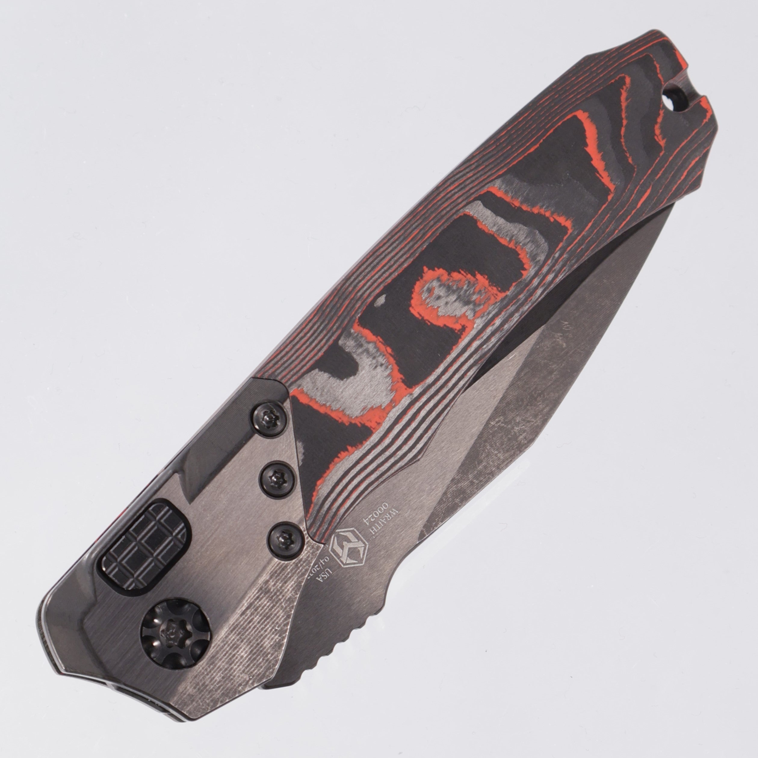 Heretic Wraith Auto - Orange Camo Carbon - DLC Elmax - H000-6A-ORCF