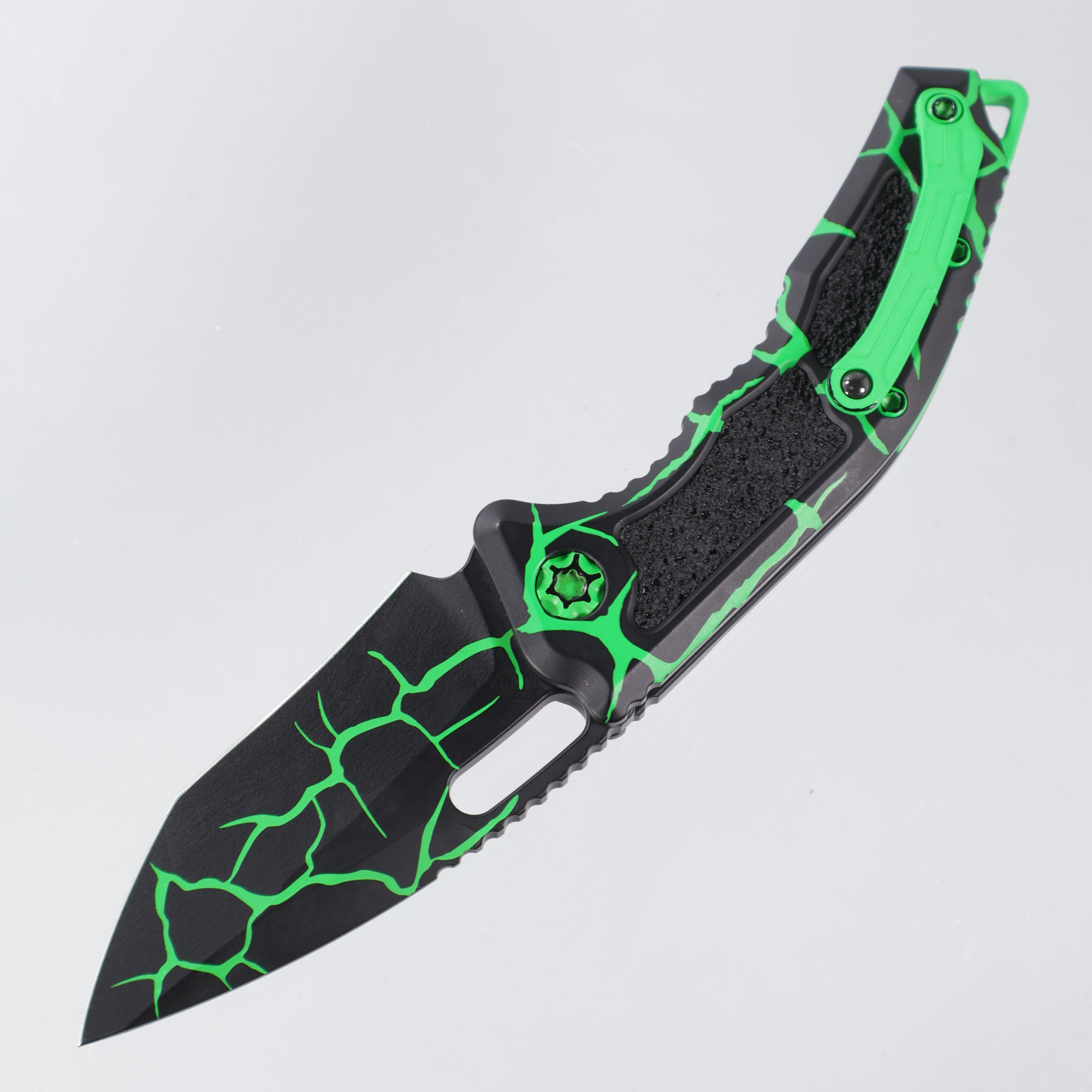 Heretic Medusa V3 Auto Recurve - UV Toxic Magma - Magnacut - H012-MAG-TX