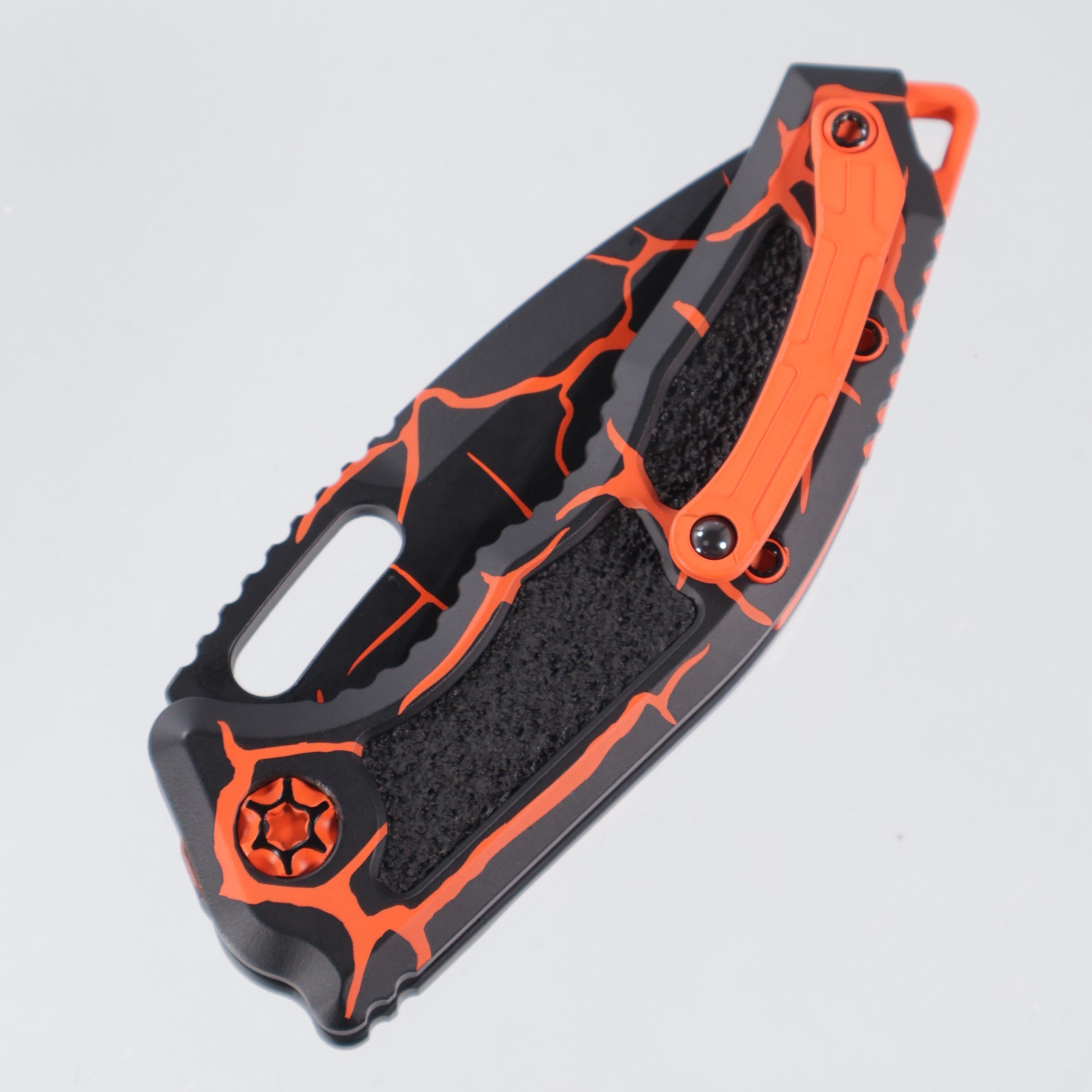 Heretic Medusa V3 Auto Recurve - UV Orange Magma - Magnacut - H012-MAG-OG