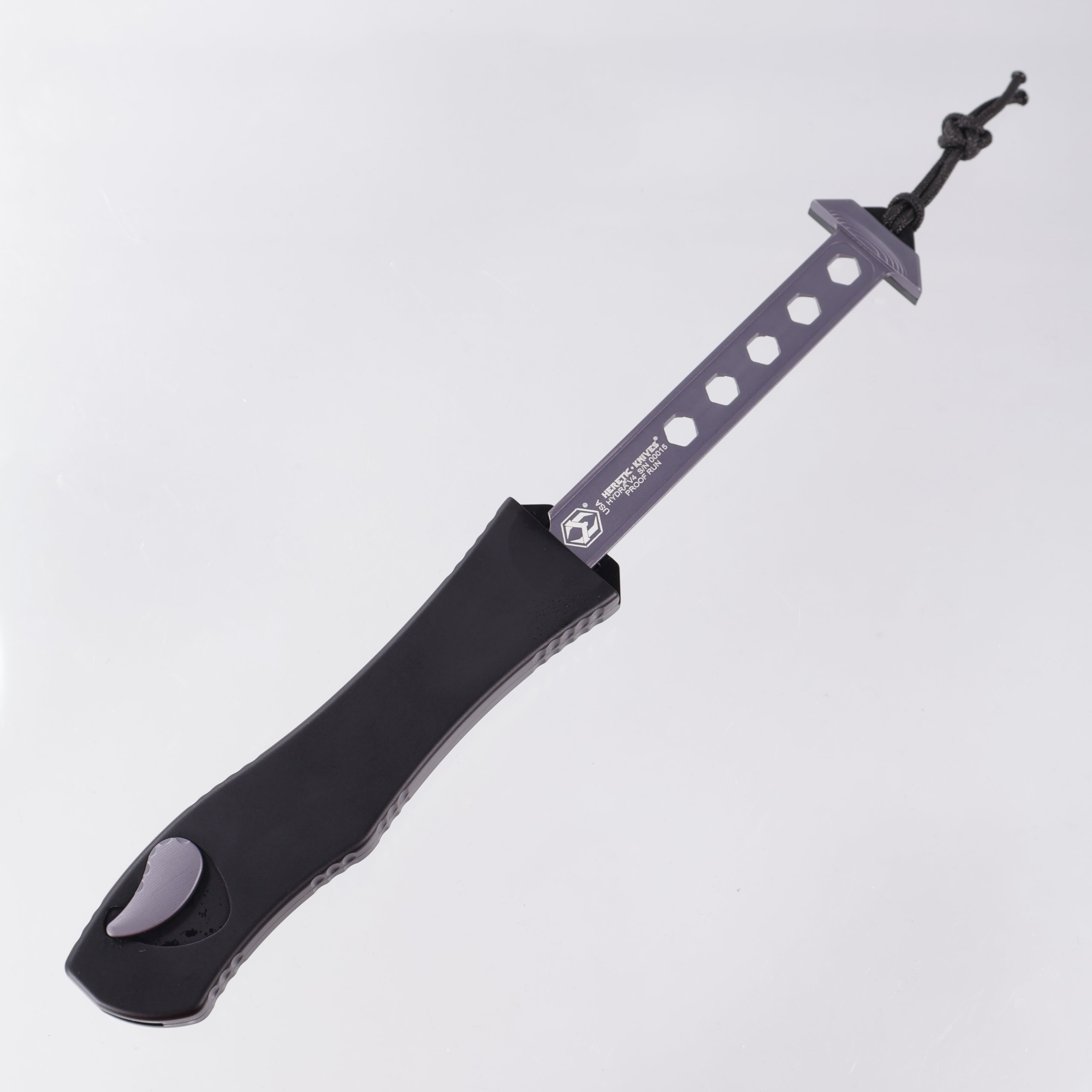 Heretic Hydra V4 Proof Run - Black w/ Gray Accents - Battleworn DLC Magnacut - H407-16A