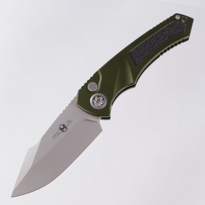 Heretic Pariah Auto - Green Aluminum - Bead Blast Magnacut - H048-3A-GRN