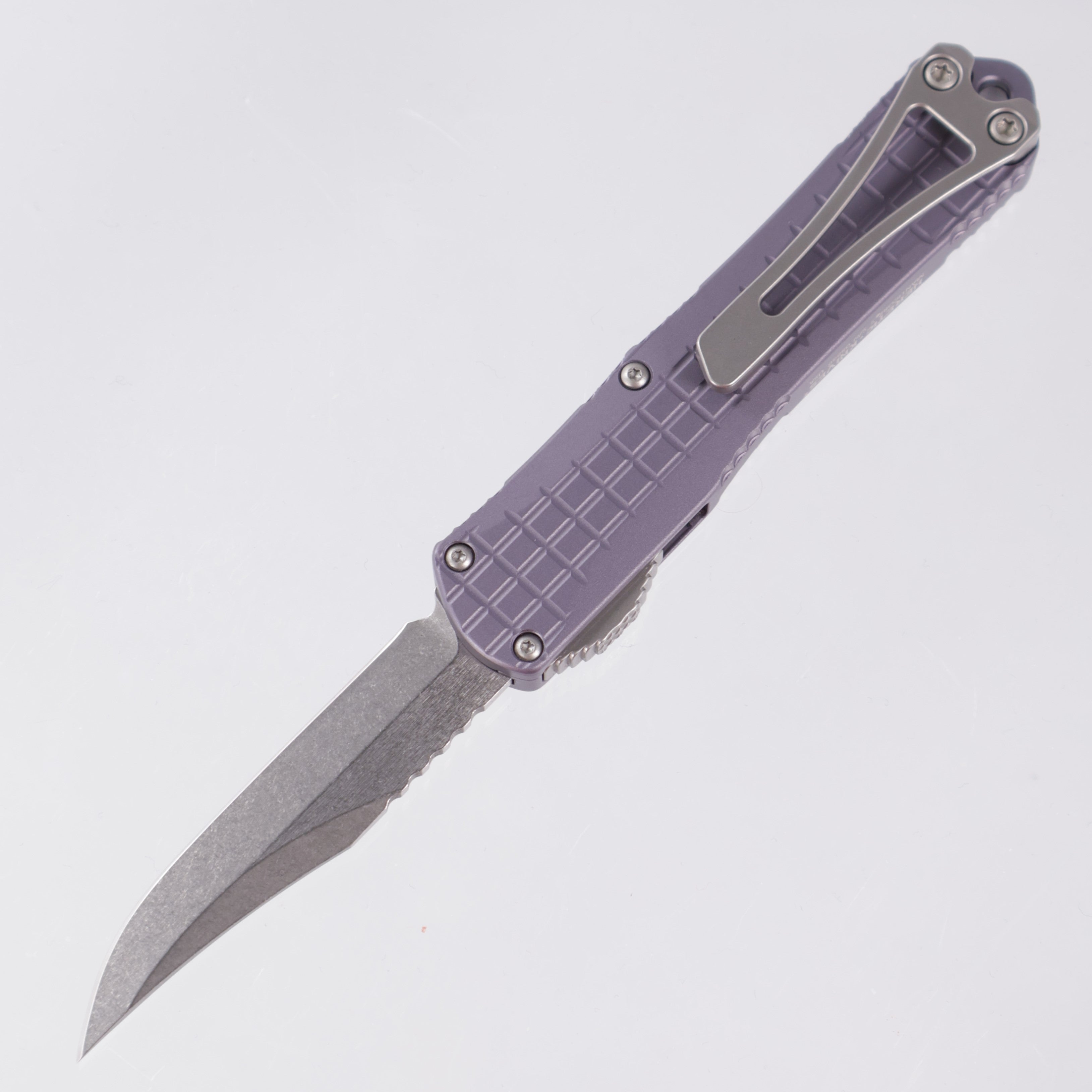 Heretic Manticore S - Gray Frag Aluminum - Bowie Magnacut Stonewashed - H022BF-2A-GRY