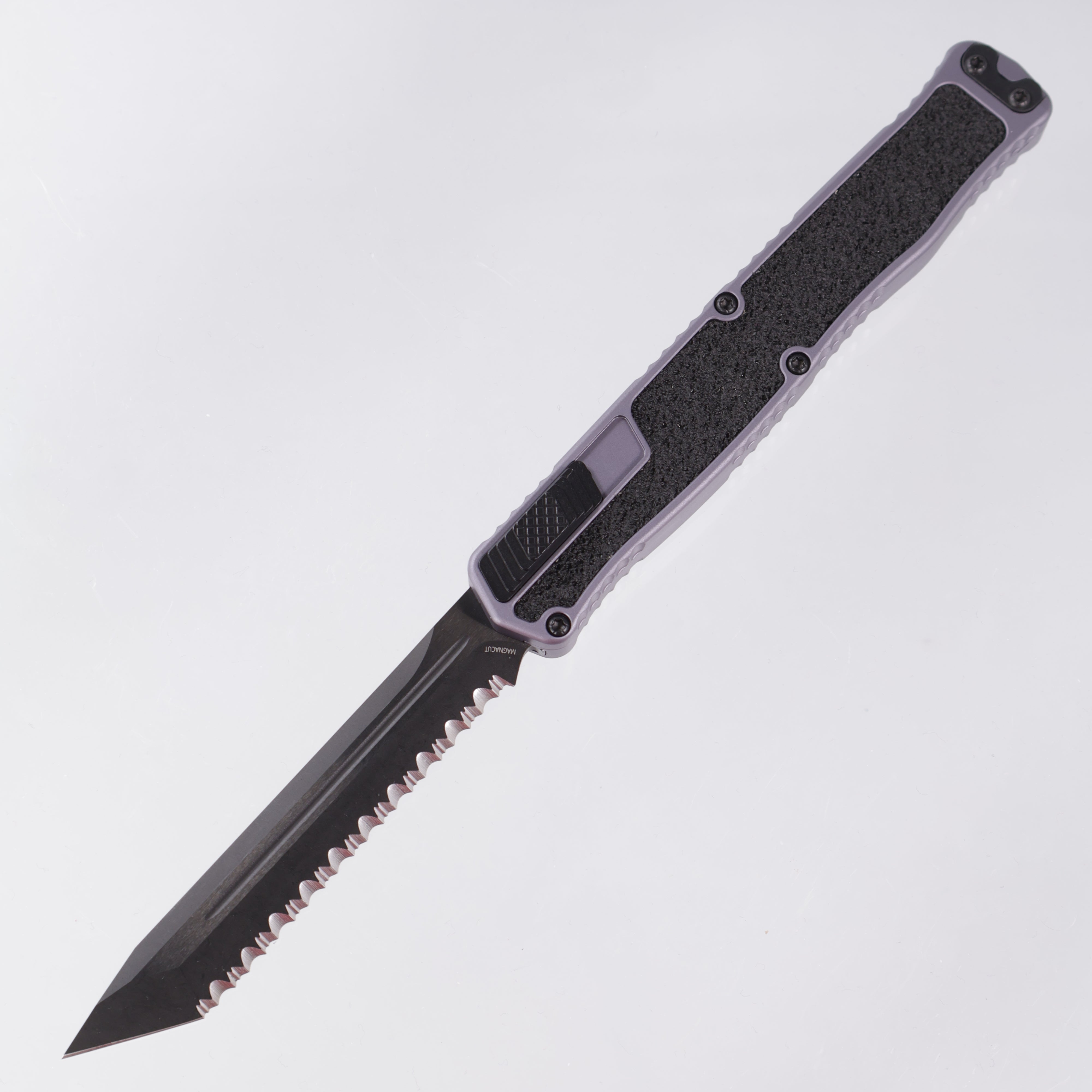 Heretic Cleric 2 - Gray Aluminum - DLC Tanto Magnacut - Cleric II H019-6C-GRY