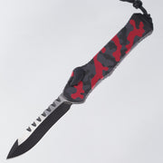 Heretic Hydra V3 - Two-Tone Recurve Magnacut - Red Camo Aluminum - H008-10A-RCAMO