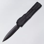 Heretic Colossus - DLC Magnacut Double Edge - Black Aluminum w/ Grip Tape Inlay - H041-6A-T
