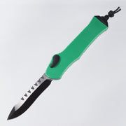 Heretic Hydra V3 - Toxic Green Aluminum - Recurve Two-Tone DLC MagnaCut - H008-11A-TXGRN