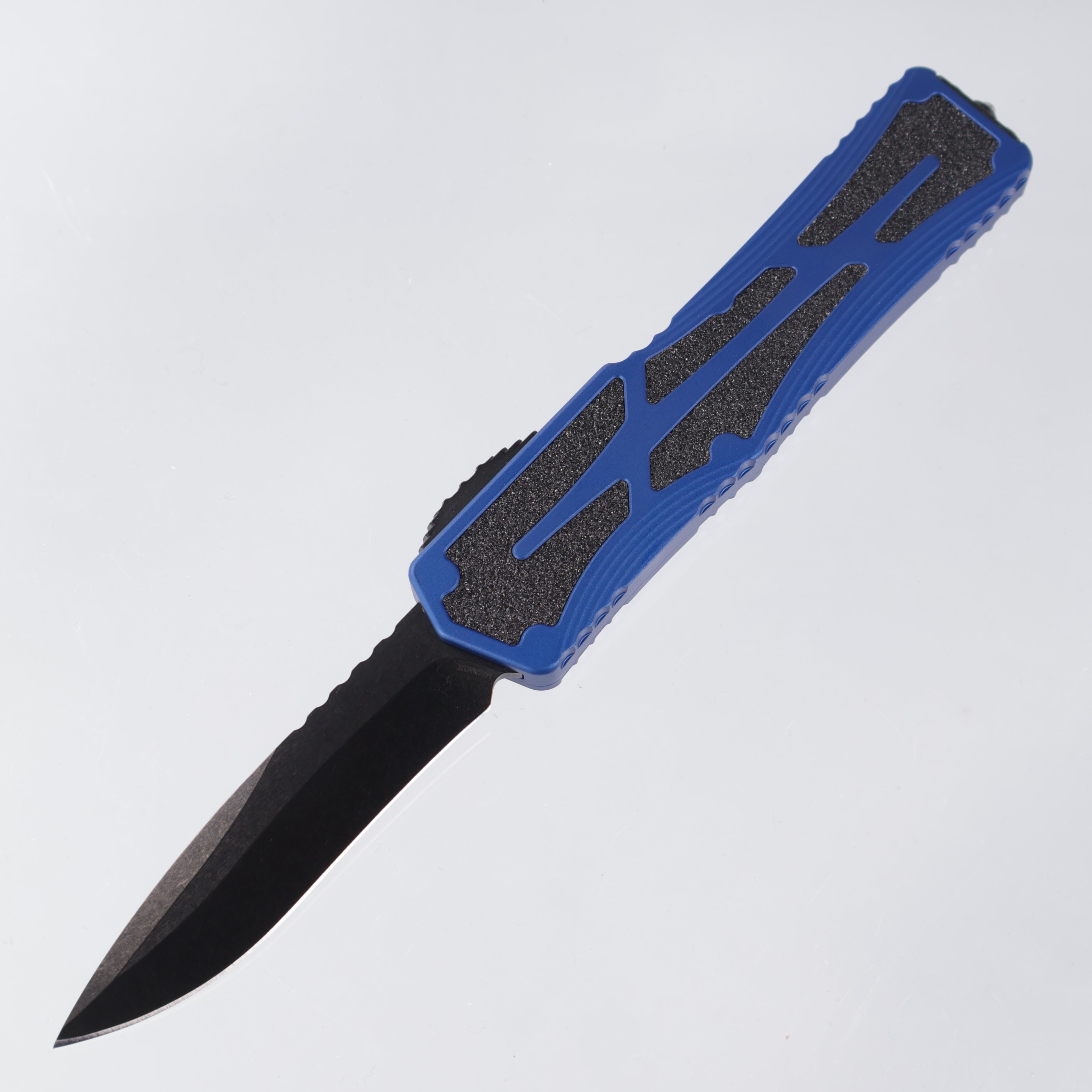 Heretic Colossus - Recurve DLC Magnacut - Blue Aluminum w/ Grip Tape Inlay - H042-6A-BLU