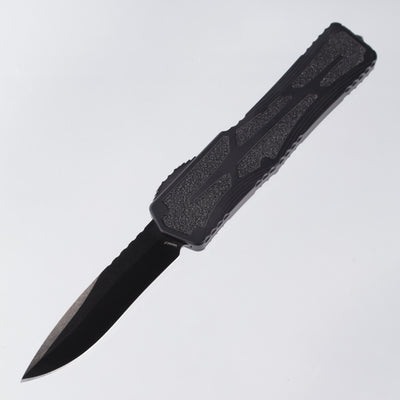 Heretic Colossus - Recurve DLC Magnacut - Black Aluminum w/ Grip Tape Inlay - H042-6A-T