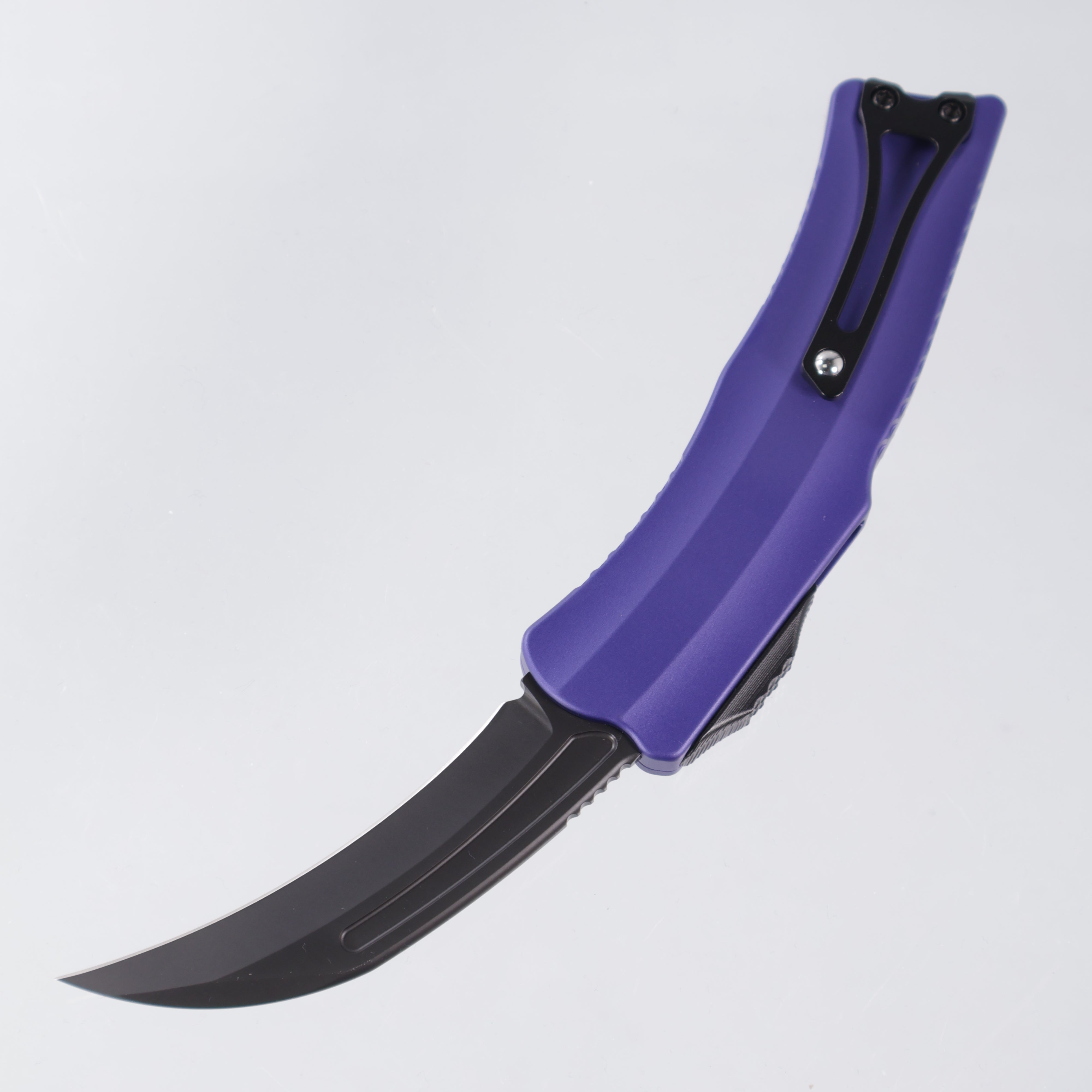 Heretic Roc - Purple Aluminum - DLC Magnacut - Curved OTF - H060-6A-PU