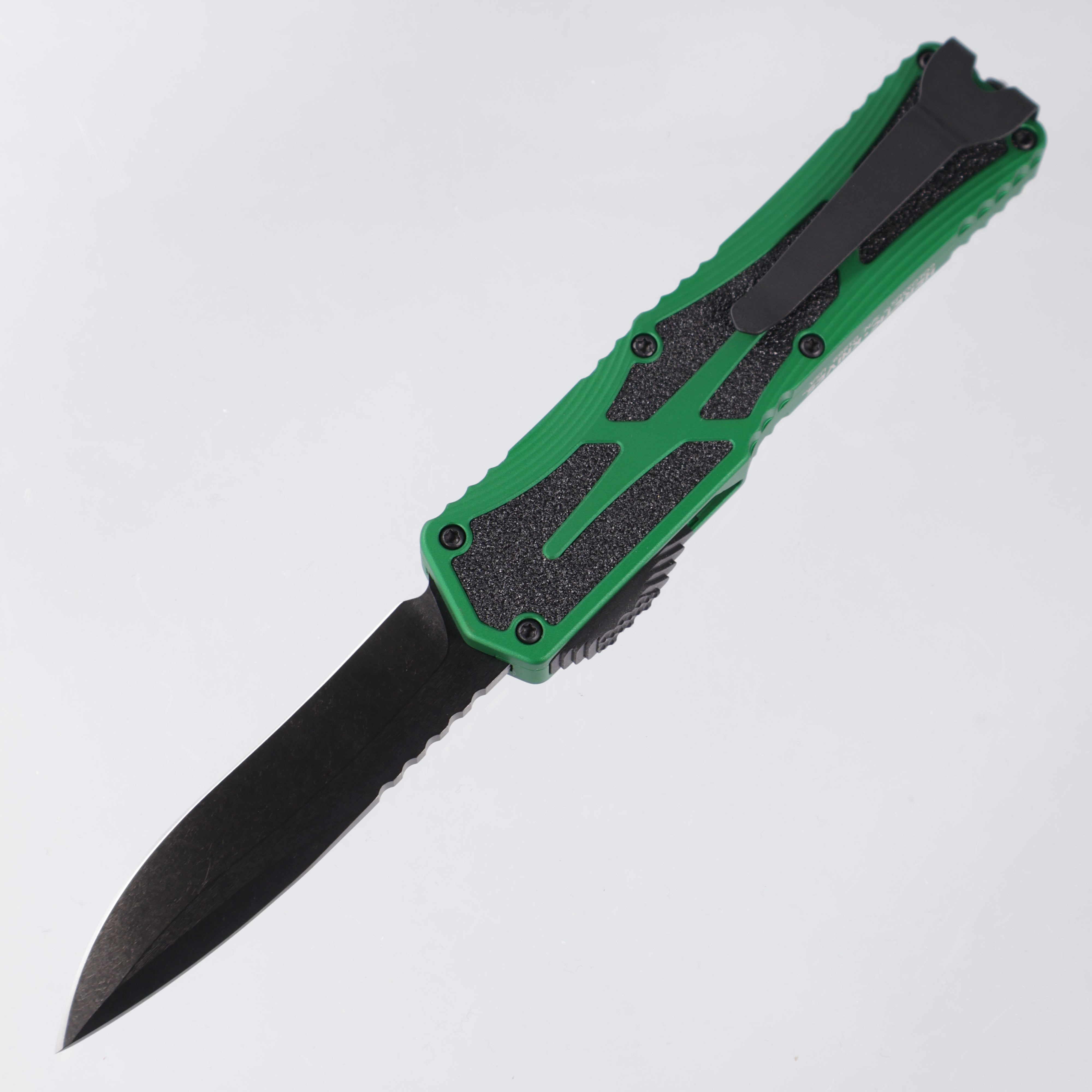 Heretic Colossus - Recurve DLC Magnacut - Toxic Green Aluminum w/ Grip Tape Inlay - H042-6A-TXGRN