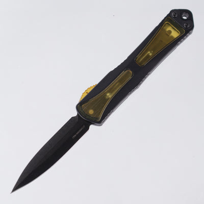Heretic Manticore S - Ultem Inlaid Aluminum - DLC Double Edge Magnacut - H024-6A-Ultem