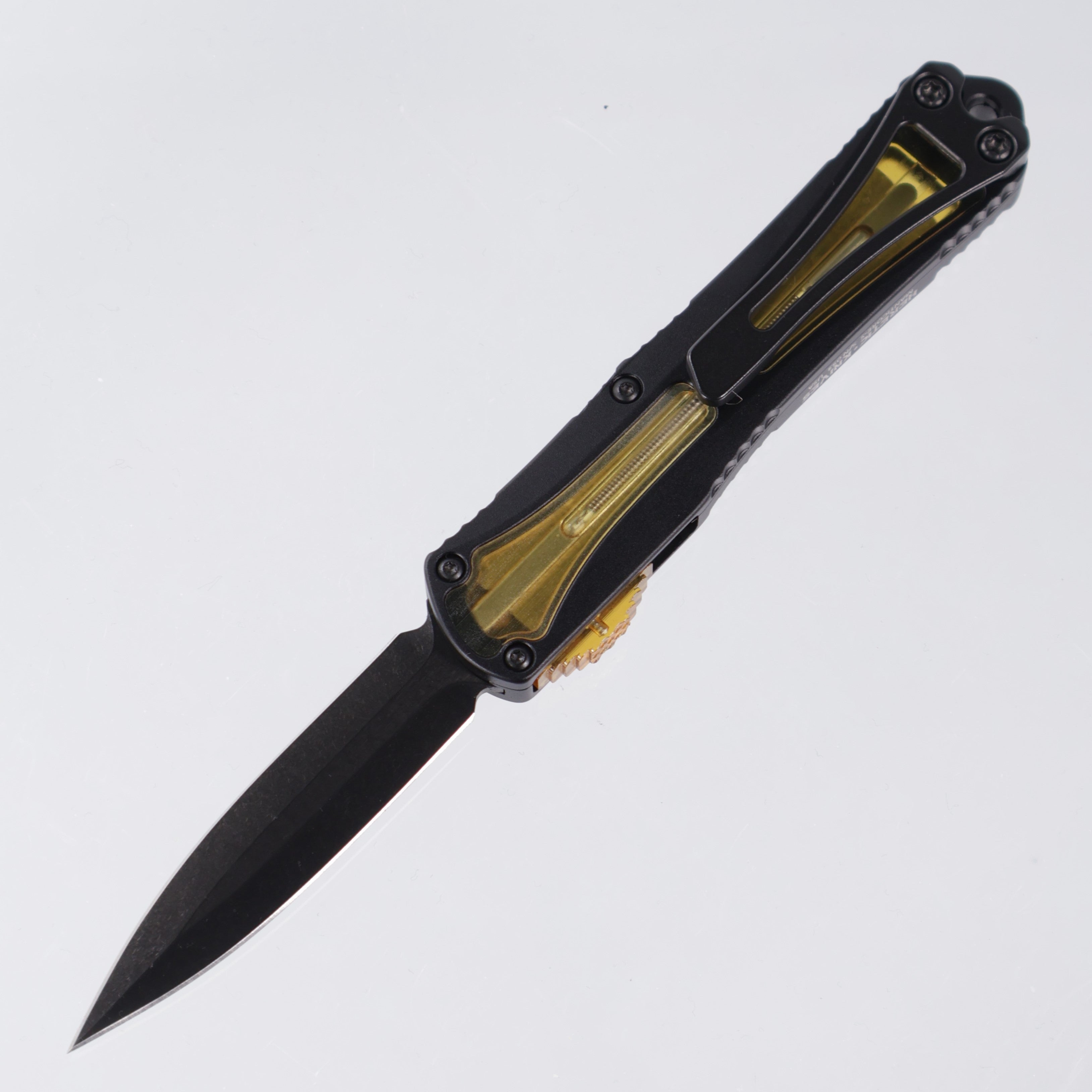 Heretic Manticore S - Ultem Inlaid Aluminum - DLC Double Edge Magnacut - H024-6A-Ultem