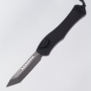 Heretic Hydra V4 Tanto - Black - Stonewash Magnacut - H406-2A