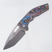 Heretic Medusa V3 Auto Tanto - 80s Camo Carbon - Stonewash Magnacut - BR OP Exclusive - H011-2A-80/CC