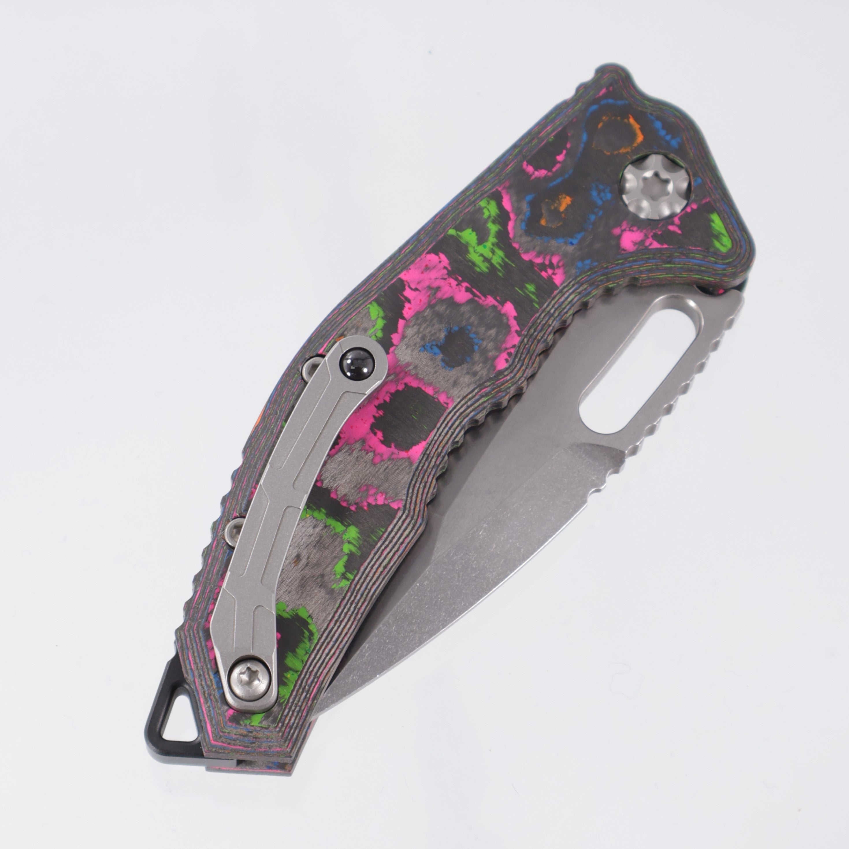 Heretic Medusa V3 Auto Tanto - 80s Camo Carbon - Stonewash Magnacut - BR OP Exclusive - H011-2A-80/CC