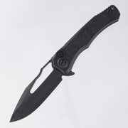 Heretic Wraith V4 Manual Clip Point - Black - DLC Magnacut - H001-6A-T