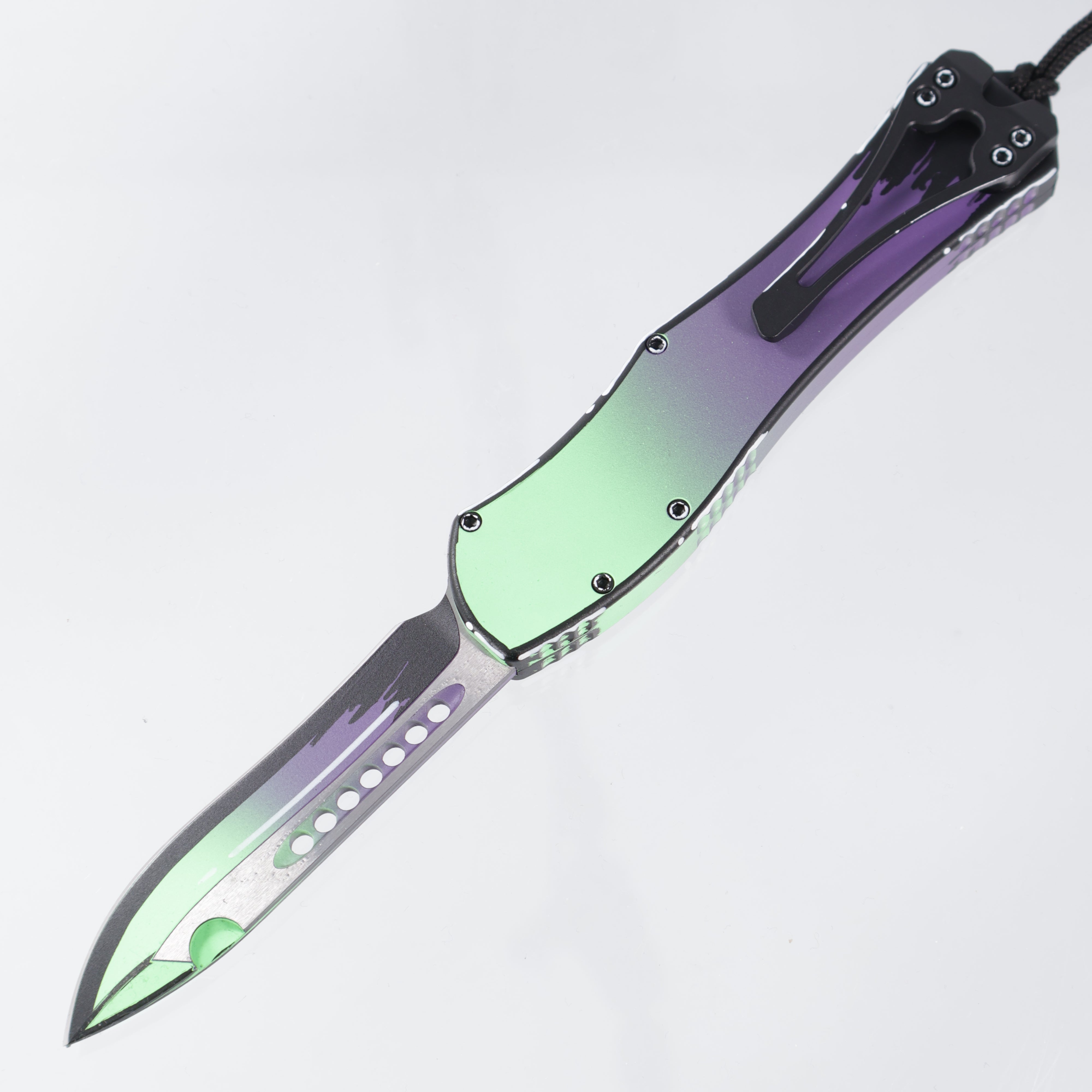 Heretic Hydra V4 Recurve - UV Reactive Frankenstein Monster Cel-Shade - Magnacut - H408-CS-FM