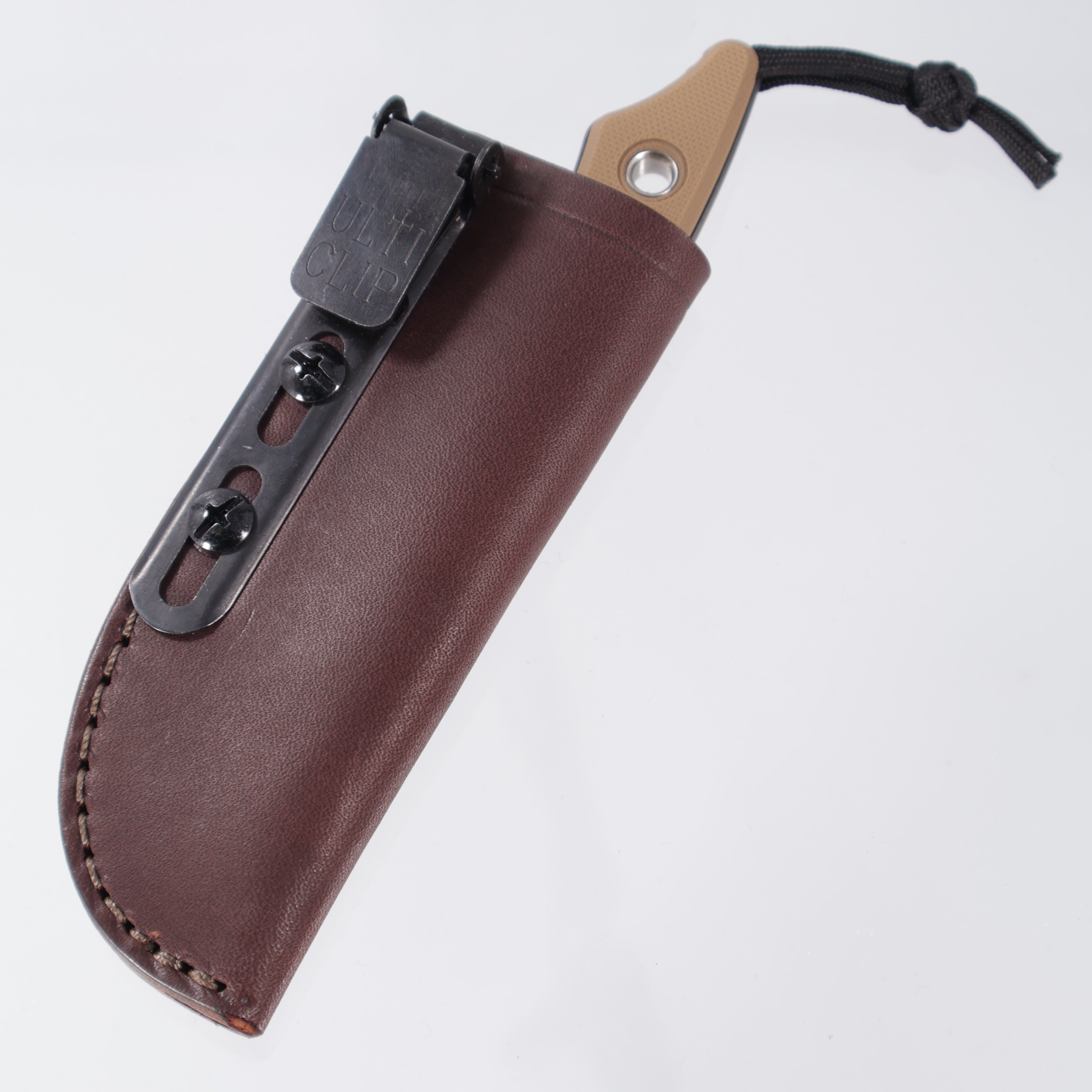 Heretic Kobold - FDE G10 - Bowie Serrated, DLC Magnacut - H065-6B-FDE/G10 (Tan)