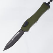 Heretic Hydra V4 Single Edge - OD Green Aluminum - DLC Magnacut - H407-6A-GRN