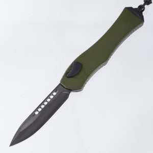 Heretic Hydra V4 Single Edge - OD Green Aluminum - DLC Magnacut - H407-6A-GRN