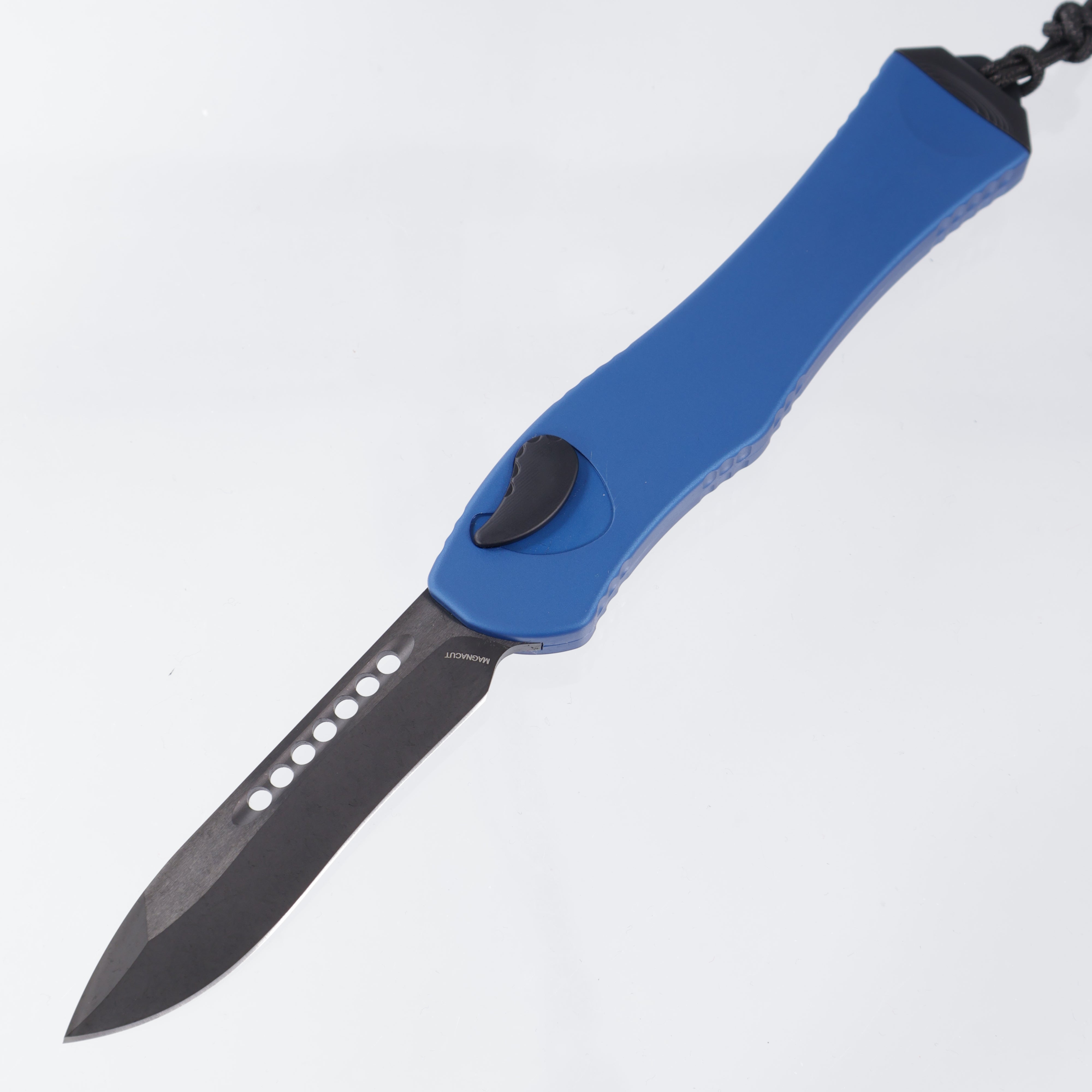 Heretic Hydra V4 - Blue Aluminum - Recurve DLC Magnacut - H408-6A-BLU
