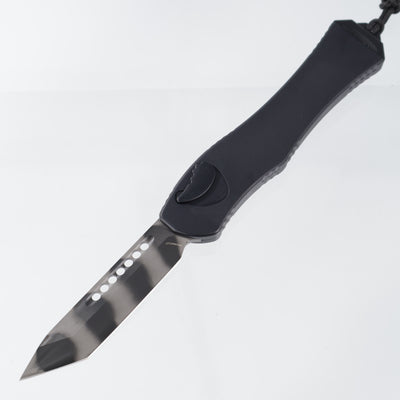Heretic Hydra V4 Tanto - Black Aluminum - Commando Finish DLC Magnacut - H046-15A-COMM