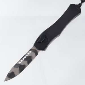 Heretic Hydra V4 Single Edge - Black Aluminum - Commando Finish DLC Magnacut - H047-15A-COMM