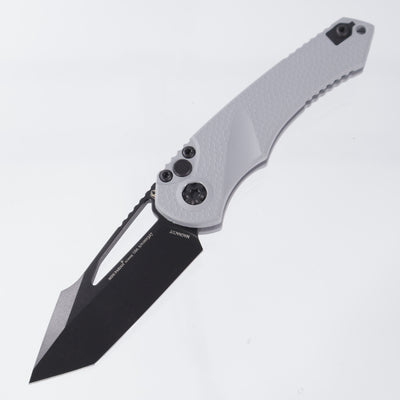 Heretic Mini Pariah Manual Tanto - Gray Polymer - Black Magnacut - H053-4A-GRY