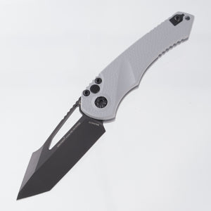 Heretic Mini Pariah Manual Tanto - Gray Polymer - DLC Magnacut - H053-6A-GRY