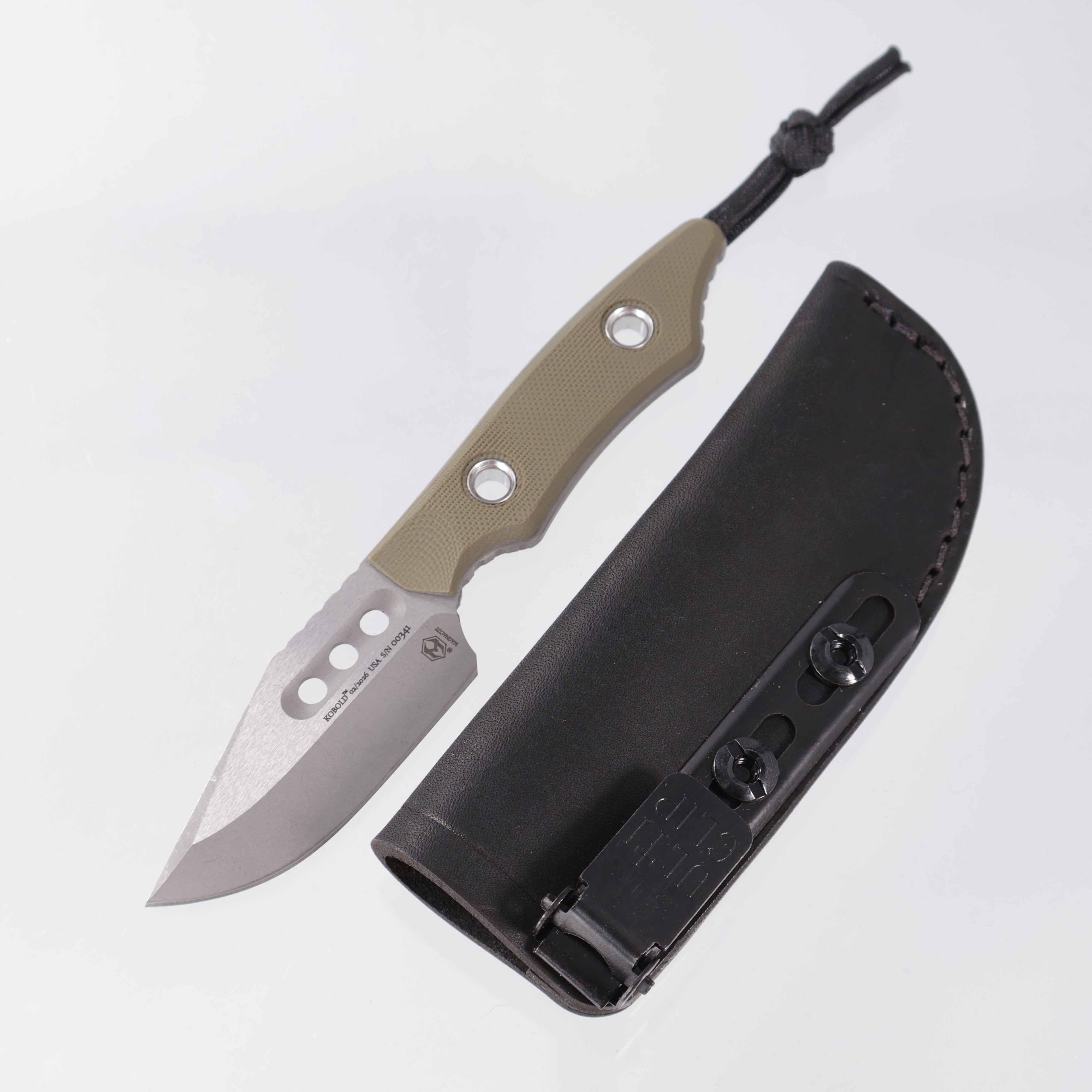 Heretic Kobold - OD Green G10 - Battleworn Magnacut - H065-5A-OD-G10