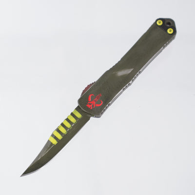 Heretic Manticore S Bowie - Bounty Hunter Cerakote w/ Boba Fett CamoCarbon Backplate - Cerakote Magnacut - H022B-A-BOUNTY