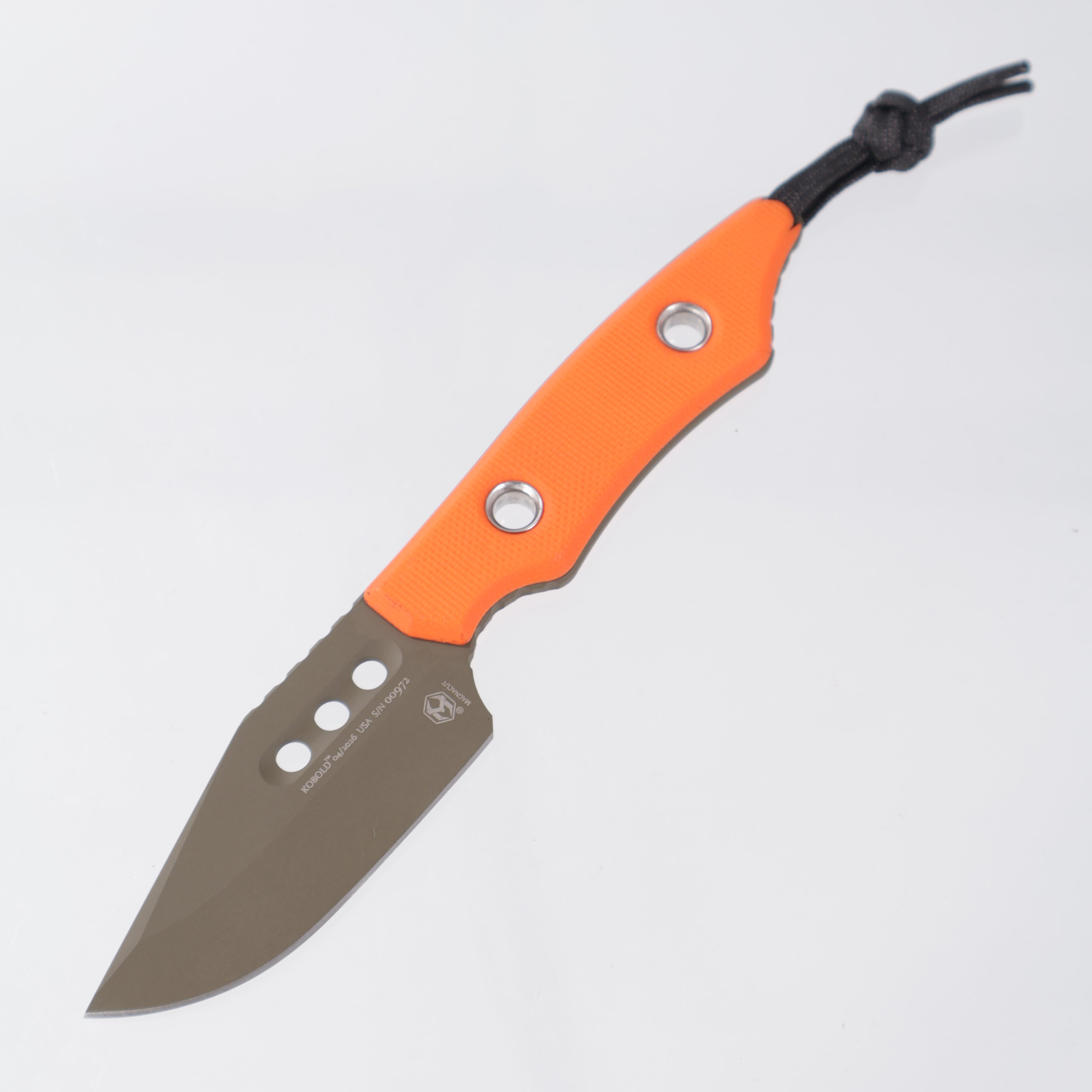 Heretic Kobold - Orange G10 - OD Green Cerakote Magnacut - H065-18A-OG-G10