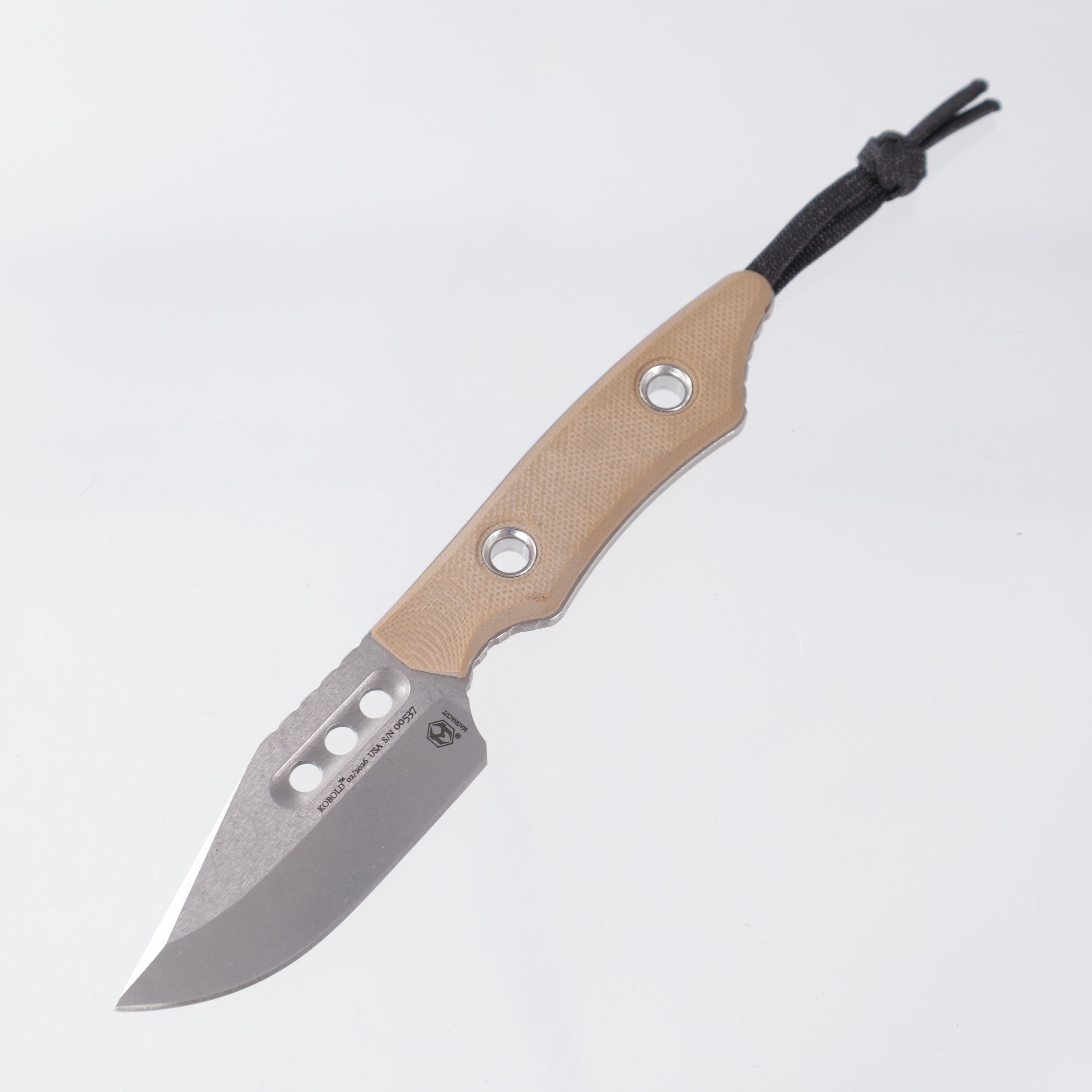 Heretic Kobold - FDE G10 - Stonewash Magnacut - H065-2A-FDE-G10