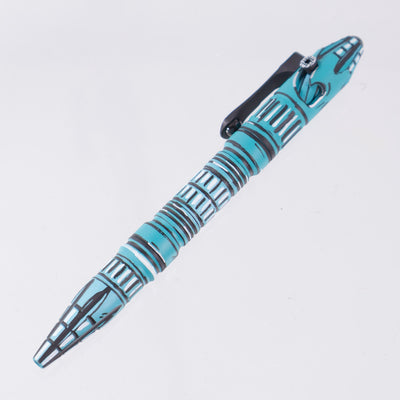 Heretic Toth - Turquoise Cel Shade - Titanium Modular Bolt Action Pen - H038-CS-TQ