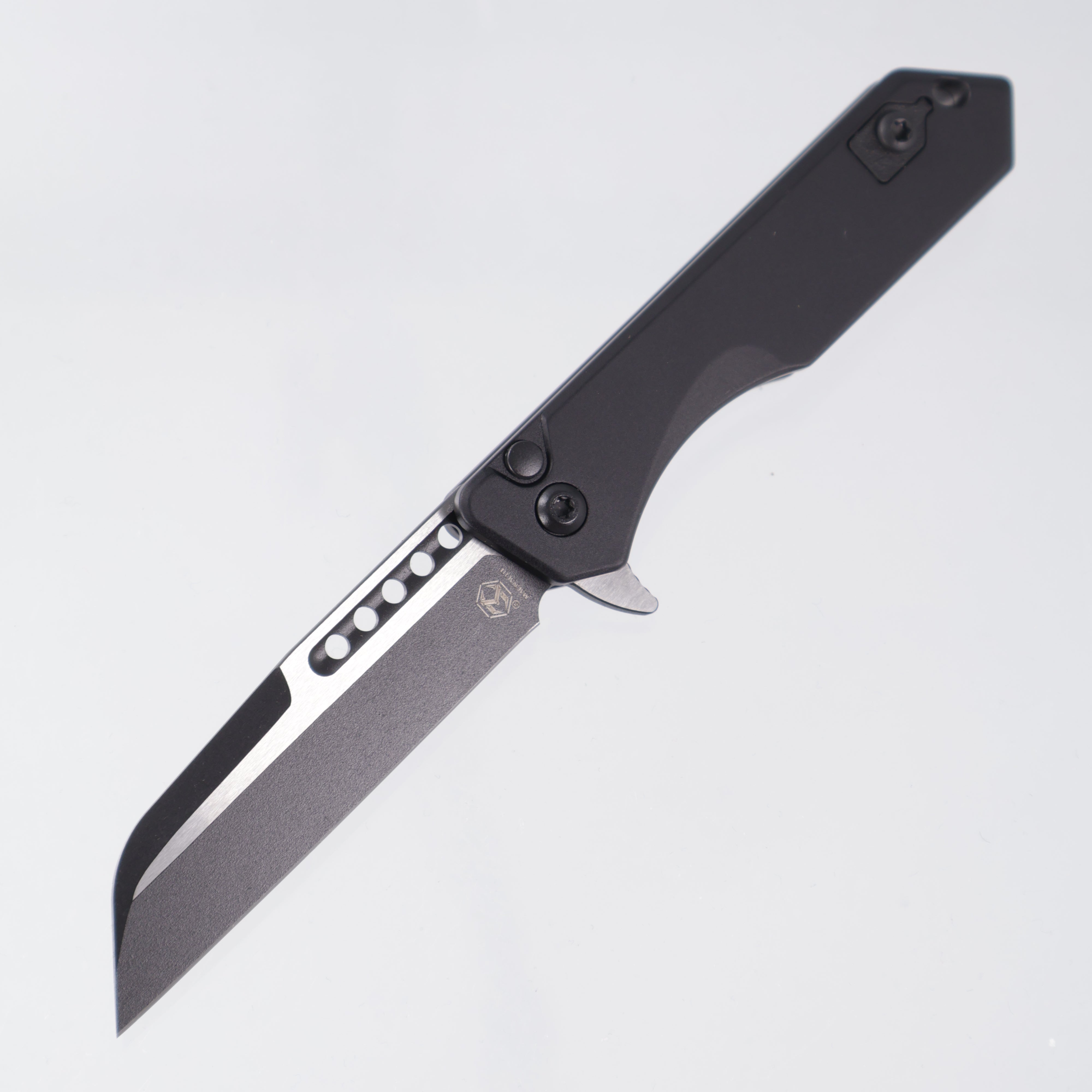 Heretic Jinn Manual - Black Aluminum - 2-Tone Tactical Magnacut - H213-10A-T