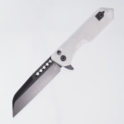 Heretic Jinn Manual - Blizzardworn Aluminum - Battle Black Magnacut - H213-8A-BLZ