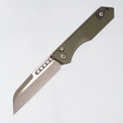 Heretic Jinn Auto - OD Green Aluminum - Bronze Magnacut - H113-7A-GRN