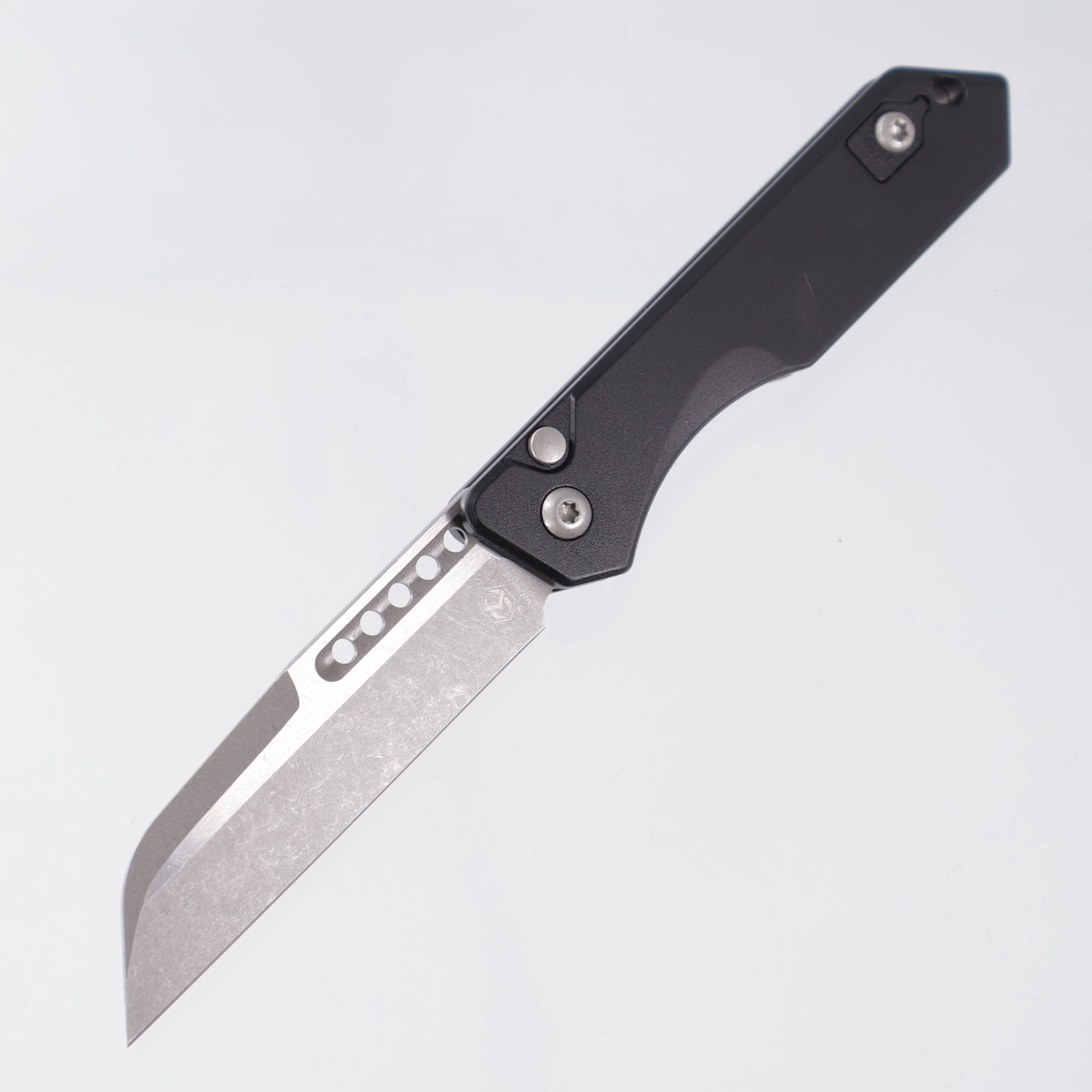 Heretic Jinn Auto - Black Aluminum - Battleworn Magnacut - H113-5A
