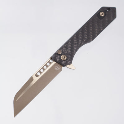 Heretic Jinn Manual - Carbon Fiber - Bronze Magancut - H213-7A-CF